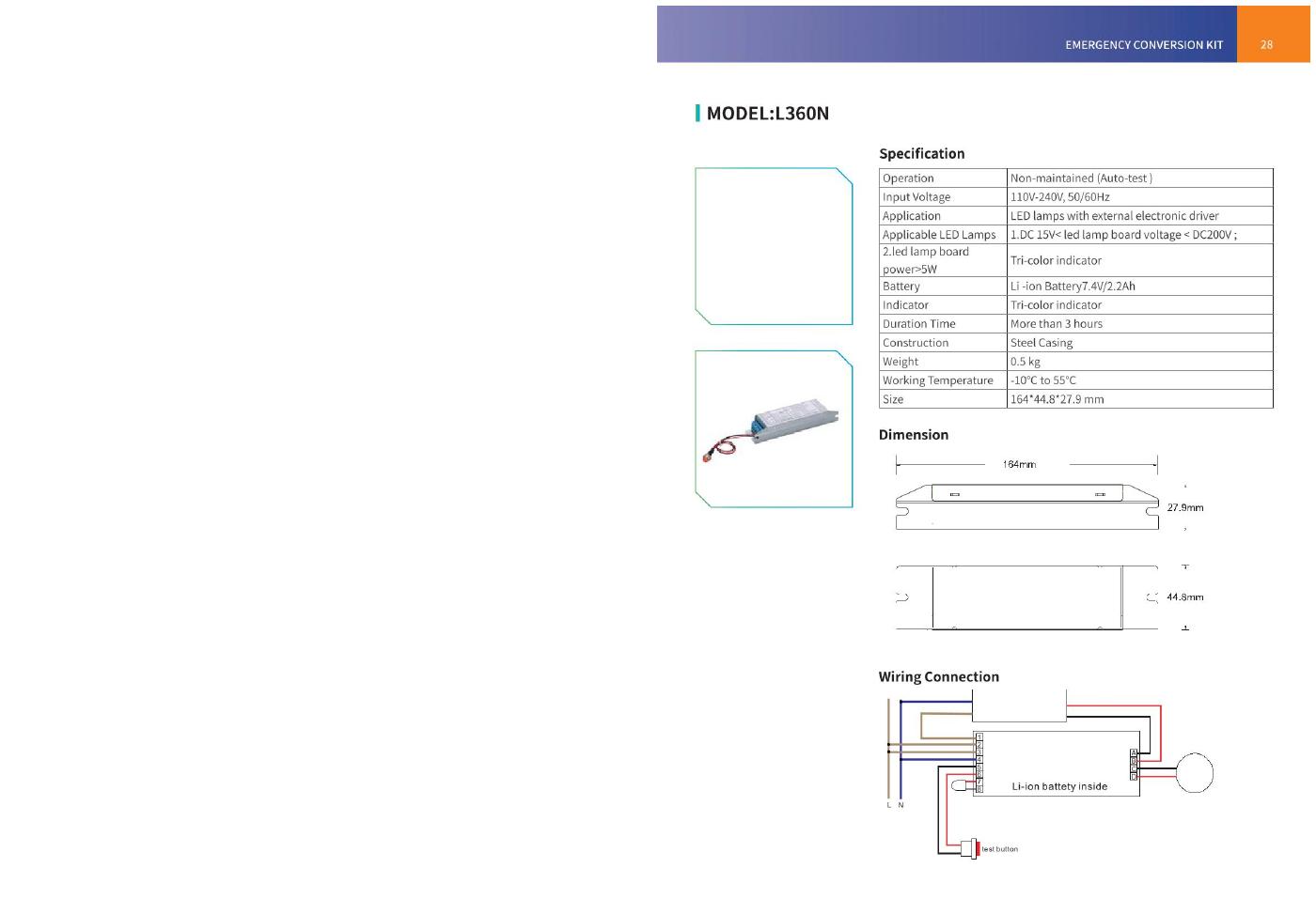 L360N Emergency Conversion Kit