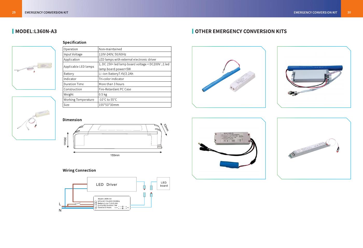 L360N-A3 Emergency Conversion Kit